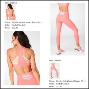 Sports Bra and leggings. Sold as set.